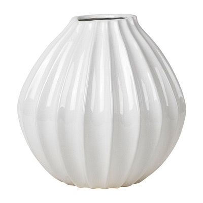 Se Broste Copenhagen Wide vase ivory 30 cm ❤ Kæmpe udvalg i Broste Copenhagen ❤ Hurtig levering: 1 - 2 Hverdage samt billig fragt - Varenummer: NDN-512154-01 og barcode / Ean: '5710688149650 på lager - Udsalg på Home & Garden - Decor - Vases Spar op til 52% - Over 785 kendte brands på udsalg