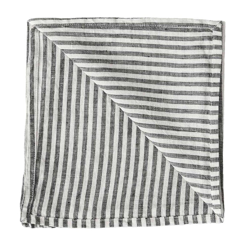 Se Tell Me More Washed linen stofserviet 45x45 cm Grey/White ✔ Kæmpe udvalg i Tell Me More ✔ Hurtig levering: 1 - 2 Hverdage samt billig fragt - Varenummer: KTT-512318-01 og barcode / Ean: &