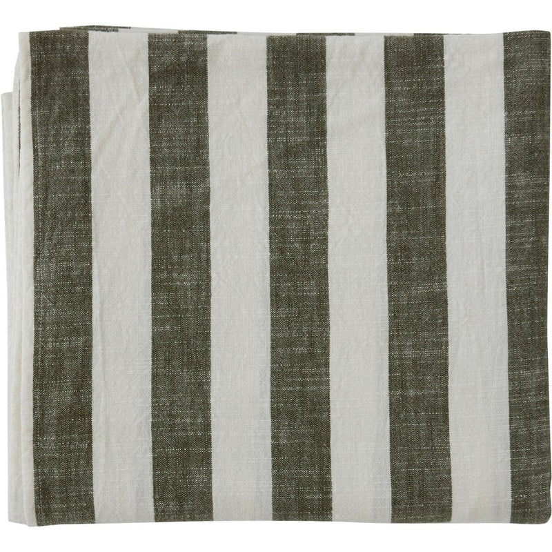 Se OYOY Striped borddug 140x260 cm Olive ✔ Kæmpe udvalg i OYOY ✔ Hurtig levering: 1 - 2 Hverdage samt billig fragt - Varenummer: KTT-513184-01 og barcode / Ean: &