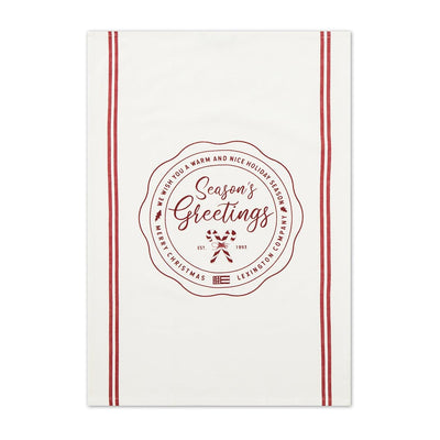 Se Lexington Seasons Greetings Printed viskestykke 50x70 cm White/Red ❤ Kæmpe udvalg i Lexington ❤ Hurtig levering: 1 - 2 Hverdage samt billig fragt - Varenummer: NDN-516252-01 og barcode / Ean: '7321301675838 på lager - Udsalg på Home & Garden - Linens & Bedding - Towels - Kitchen Towels Spar op til 65% - Over 1324 kendte brands på udsalg