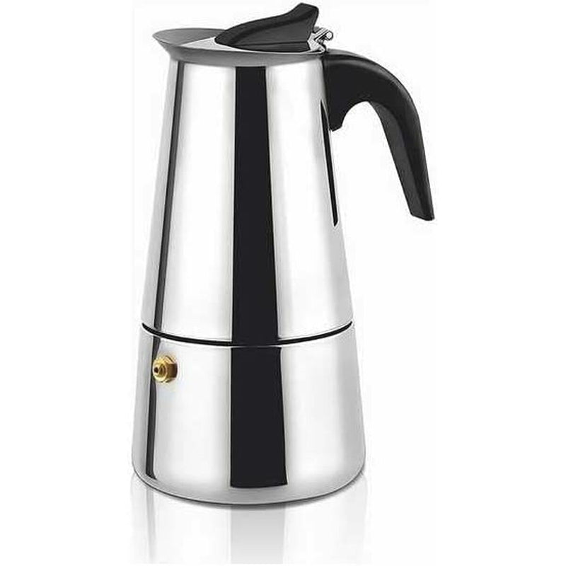 Italiensk espresso kaffebrygger Haeger CP-10S.002A Rustfrit stål 18/10 Rustfrit stål