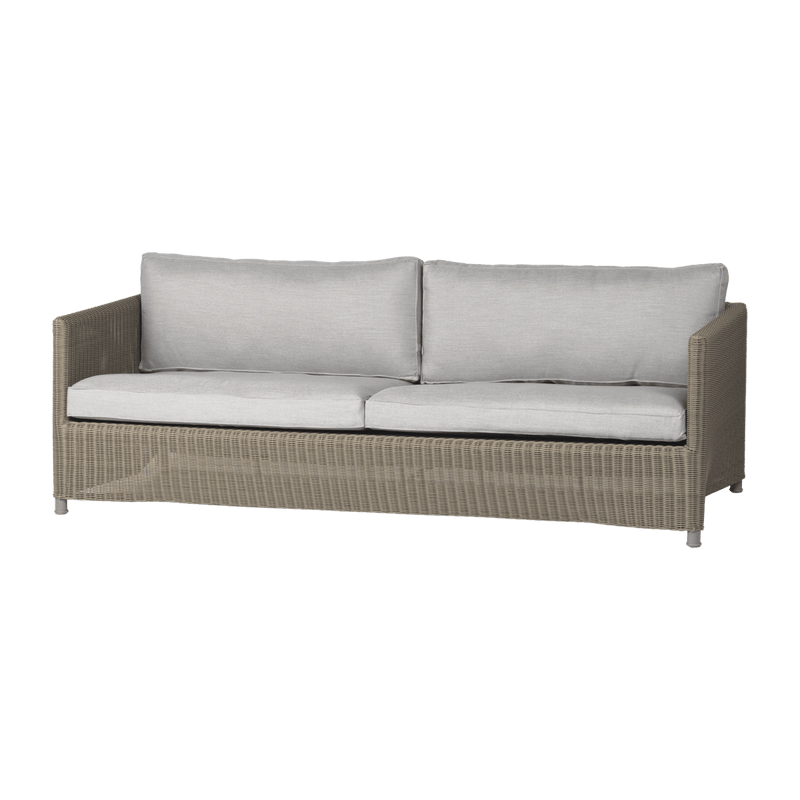 Se Cane-line Diamond 3-personers sofa Natural, caneline natté light grey ❤ Kæmpe udvalg i Cane-line ❤ Hurtig levering: 1 - 2 Hverdage samt billig fragt - Varenummer: NDN-565624-01 og barcode / Ean: &