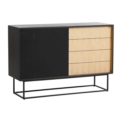 Se Woud Virka sideboard, højt 120 cm Sort/Eg ❤ Kæmpe udvalg i Woud ❤ Hurtig levering: 1 - 2 Hverdage samt billig fragt - Varenummer: NDN-566153-01 og barcode / Ean: '5712800001273 på lager - Udsalg på Furniture - Cabinets & Storage - Buffets & Sideboards Spar op til 67% - Over 785 kendte brands på udsalg