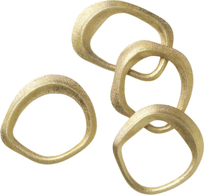 Se ferm LIVING Flow Napkin Rings Set of 4 - Brass Str ACCESSORIES - Servietringe ❤ Stort online udvalg i ferm LIVING ❤ Meget billig fragt og hurtig levering: 1 - 2 hverdage - Varenummer: MGS-S00473954 og barcode / Ean: 5704723033950 på lager - Udsalg på Bolig - Borddækning - Tilbehør til bordet - Servietringe Spar op til 67% - Over 1354 design brands på udsalg