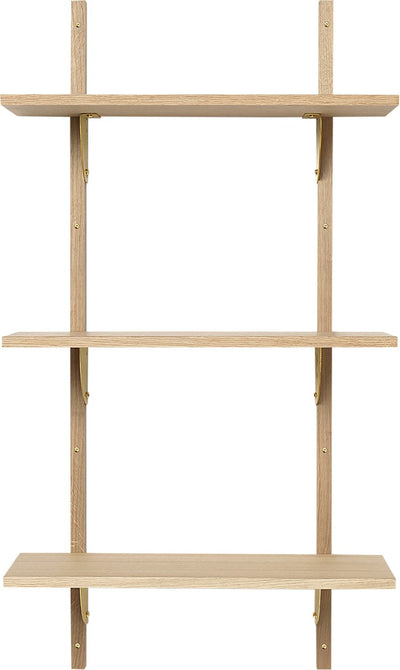 Se ferm LIVING Sector Shelf T/N Oak - Brass Str FURNITURE - Hylder Træ ❤ Stort online udvalg i ferm LIVING ❤ Meget billig fragt og hurtig levering: 1 - 2 hverdage - Varenummer: MGS-S00508295 og barcode / Ean: 5704723258391 på lager - Udsalg på Bolig - Møbler - Hylder & reoler - Hylder Spar op til 61% - Over 1354 design brands på udsalg