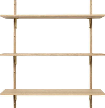 Se ferm LIVING Sector Shelf T/W Oak - Brass Str FURNITURE - Hylder Træ ❤ Stort online udvalg i ferm LIVING ❤ Meget billig fragt og hurtig levering: 1 - 2 hverdage - Varenummer: MGS-S00508303 og barcode / Ean: 5704723258476 på lager - Udsalg på Bolig - Møbler - Hylder & reoler - Hylder Spar op til 58% - Over 1354 design brands på udsalg