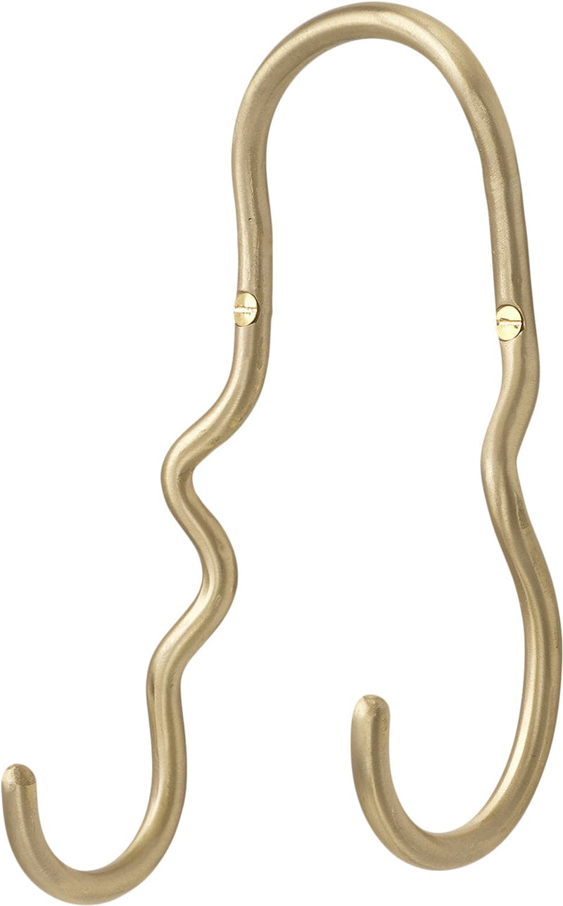 Se ferm LIVING Curvature Double Hook Brass Str ACCESSORIES - Knager Messing ❤ Stort online udvalg i ferm LIVING ❤ Meget billig fragt og hurtig levering: 1 - 2 hverdage - Varenummer: MGS-S00532060 og barcode / Ean: 5704723262565 på lager - Udsalg på Bolig - Interiør - Knager & knagerækker - Knager Spar op til 56% - Over 1354 design brands på udsalg