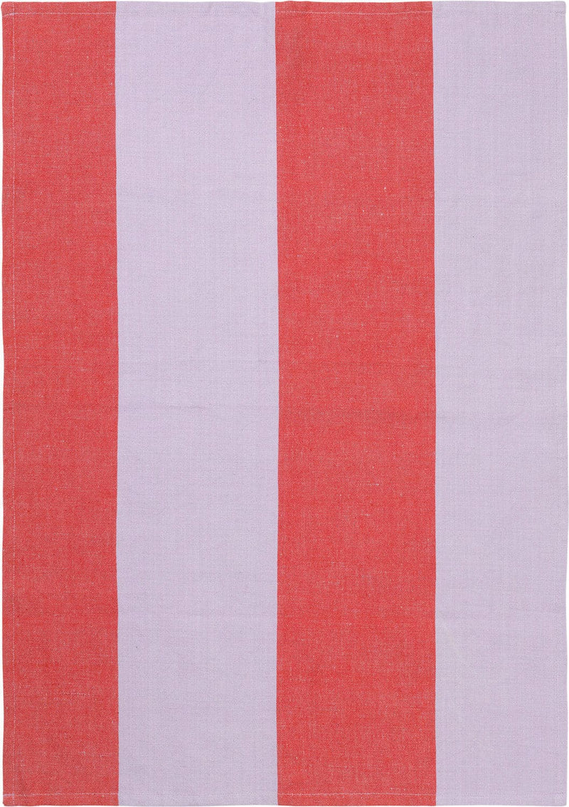 Se ferm LIVING Hale Tea Towel Red/lilac Str B: 50 x H: 70 cm - Viskestykker ❤ Stort online udvalg i ferm LIVING ❤ Meget billig fragt og hurtig levering: 1 - 2 hverdage - Varenummer: MGS-S00632673 og barcode / Ean: 5704723283379 på lager - Udsalg på Bolig - Tekstiler & puder - Tekstiler til køkkenet - Viskestykker Spar op til 55% - Over 1354 design brands på udsalg