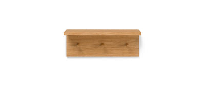 Se ferm LIVING Place Rack Small - Oak Str B:45 H:17.3 D:17 cm - Knagerækker ❤ Stort online udvalg i ferm LIVING ❤ Meget billig fragt og hurtig levering: 1 - 2 hverdage - Varenummer: MGS-S11708321 og barcode / Ean: 5704723286585 på lager - Udsalg på Bolig - Interiør - Knager & knagerækker - Knagerækker Spar op til 63% - Over 1354 design brands på udsalg