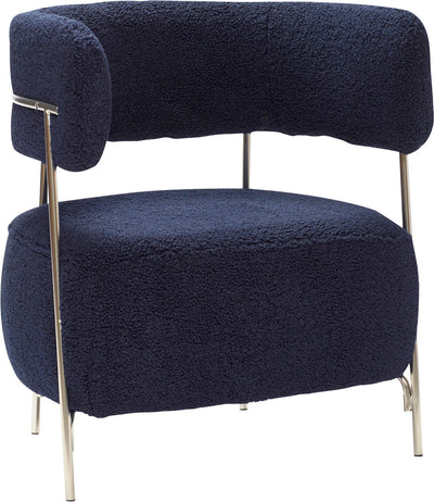 Se Hübsch Teddy Lounge Chair Blue Str 64x50xh77cm - Loungestole Polyester ❤ Stort online udvalg i Hübsch ❤ Meget billig fragt og hurtig levering: 1 - 2 hverdage - Varenummer: MGS-S11428683 og barcode / Ean: 5712772111833 på lager - Udsalg på Bolig - Møbler - Stole - Loungestole Spar op til 55% - Over 857 kendte brands på udsalg