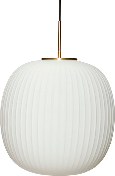 Se Hübsch Serene Ceiling Lamp Ø42 White Str Ø42 x H40 cm. - Pendler ❤ Stort online udvalg i Hübsch ❤ Meget billig fragt og hurtig levering: 1 - 2 hverdage - Varenummer: MGS-S11382057 og barcode / Ean: 5712772113141 på lager - Udsalg på Bolig - Lamper - Pendler Spar op til 66% - Over 857 kendte brands på udsalg