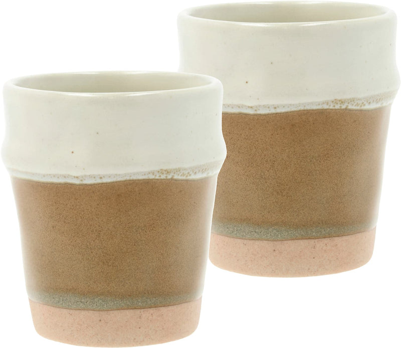 Se Villa Collection Espressokop Evig 0,1 Liter 2 stk. Brun/creme Porcelæn Str L:6cm B:6cm H:7cm - Espressokopper ❤ Stort online udvalg i Villa Collection ❤ Meget billig fragt og hurtig levering: 1 - 2 hverdage - Varenummer: MGS-S12588292 og barcode / Ean: 5722000293668 på lager - Udsalg på Bolig - Borddækning - Kopper & krus - Espressokopper Spar op til 67% - Over 785 kendte brands på udsalg