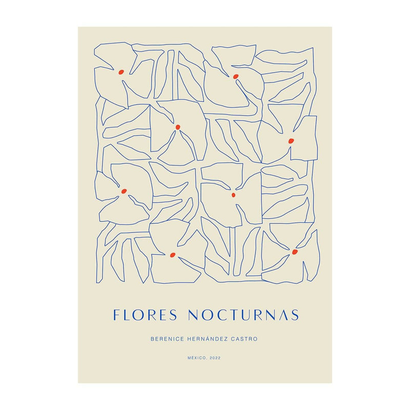 Se Paper Collective Flores Nocturnas 01 plakat 30x40 cm ✔ Kæmpe udvalg i Paper Collective ✔ Hurtig levering: 1 - 2 Hverdage samt billig fragt - Varenummer: KTT-572822-01 og barcode / Ean: &