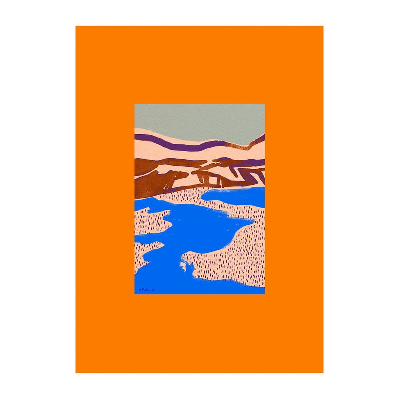 Se Paper Collective Orange Landscape plakat 30x40 cm ✔ Kæmpe udvalg i Paper Collective ✔ Hurtig levering: 1 - 2 Hverdage samt billig fragt - Varenummer: KTT-572840-01 og barcode / Ean: &