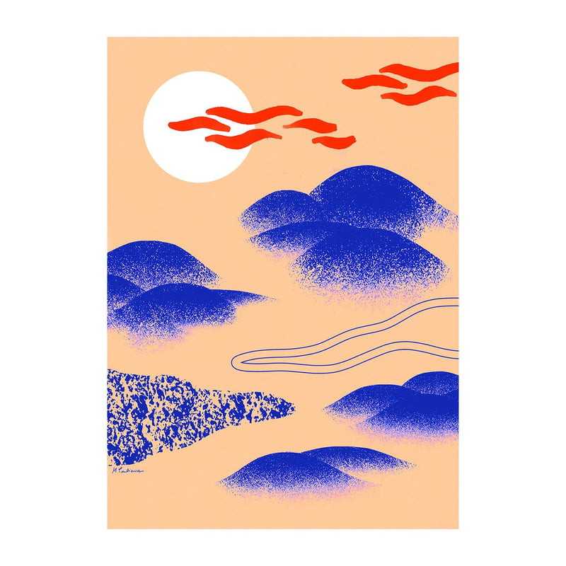 Se Paper Collective Japanese Hills plakat 50x70 cm ✔ Kæmpe udvalg i Paper Collective ✔ Hurtig levering: 1 - 2 Hverdage samt billig fragt - Varenummer: KTT-572845-01 og barcode / Ean: &