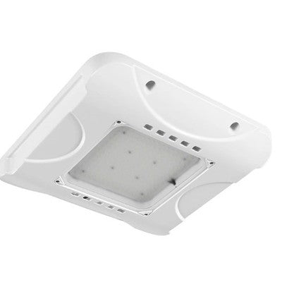 Outlet: 100W LED lampe til tankstationer - Meanwell driver 140 lm/W, IP65, 230V - Dæmpbar : Ikke dæmpbar, Kulør : Neutral