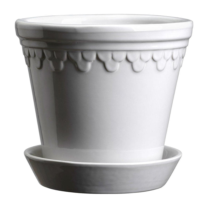 Se Bergs Potter Københavner blomsterkrukke glaseret Ø16 cm Mineral White ✔ Kæmpe udvalg i Bergs Potter ✔ Hurtig levering: 1 - 2 Hverdage samt billig fragt - Varenummer: KTT-574486-01 og barcode / Ean: &