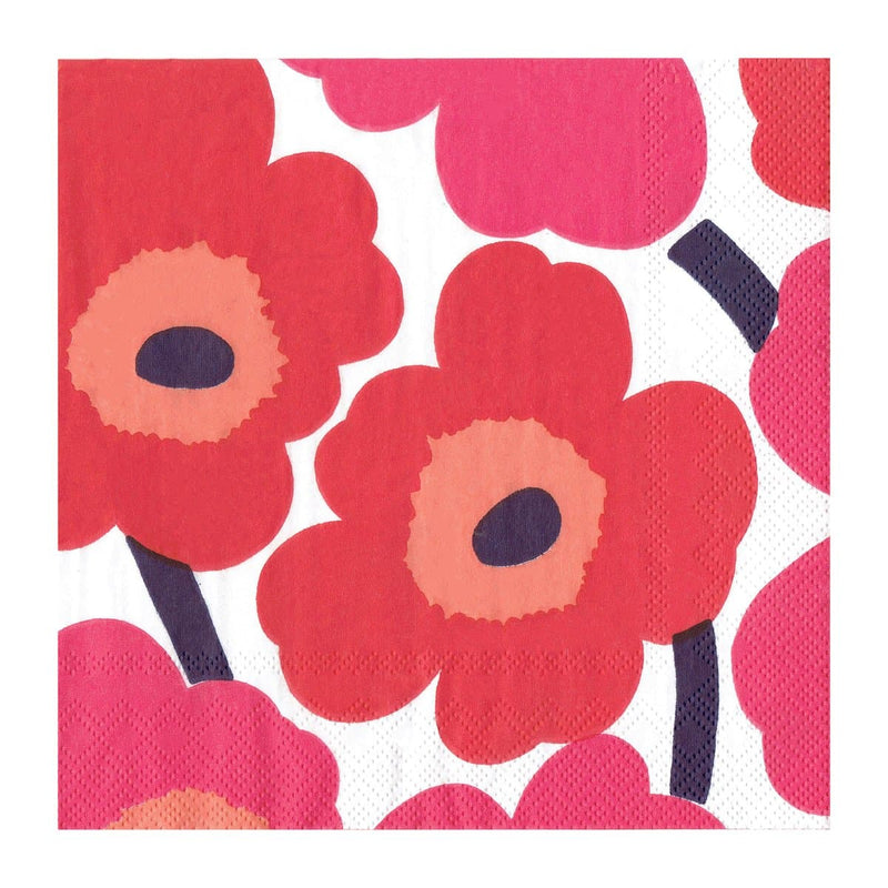 Se Marimekko Unikko servietter 40x40 cm 20-pak Red ✔ Kæmpe udvalg i Marimekko ✔ Hurtig levering: 1 - 2 Hverdage samt billig fragt - Varenummer: KTT-575091-01 og barcode / Ean: &