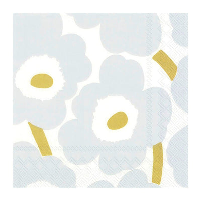 Se Marimekko Unikko servietter 40x40 cm 20-pak White/Silver ✔ Kæmpe udvalg i Marimekko ✔ Hurtig levering: 1 - 2 Hverdage samt billig fragt - Varenummer: KTT-575093-01 og barcode / Ean: '686423696152 på lager - Udsalg på Servering - Serveringstilbehør - Servietter Spar op til 67% - Over 1312 kendte brands på udsalg