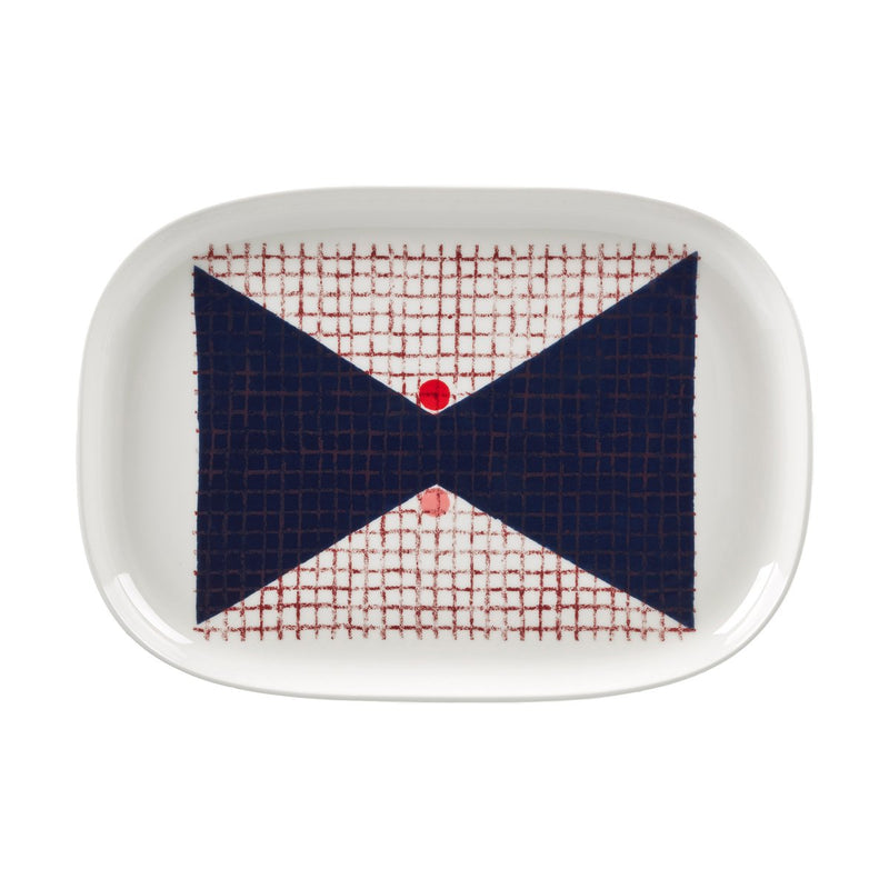 Se Marimekko Tomina serveringsfad 25,5x36 cm White-dark blue ✔ Kæmpe udvalg i Marimekko ✔ Hurtig levering: 1 - 2 Hverdage samt billig fragt - Varenummer: KTT-583621-01 og barcode / Ean: &