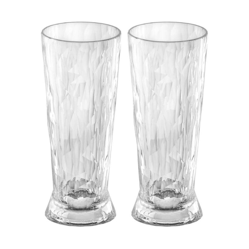 Se Koziol Club No. 10 ølglas plast 30 cl 2-pak Krystalklar ✔ Kæmpe udvalg i Koziol ✔ Hurtig levering: 1 - 2 Hverdage samt billig fragt - Varenummer: KTT-584565-01 og barcode / Ean: &