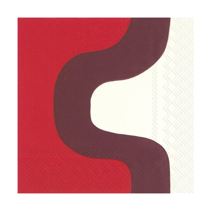 Se Marimekko Seireeni servietter 33x33 cm 20-pak Dark red ✔ Kæmpe udvalg i Marimekko ✔ Hurtig levering: 1 - 2 Hverdage samt billig fragt - Varenummer: KTT-587993-01 og barcode / Ean: &