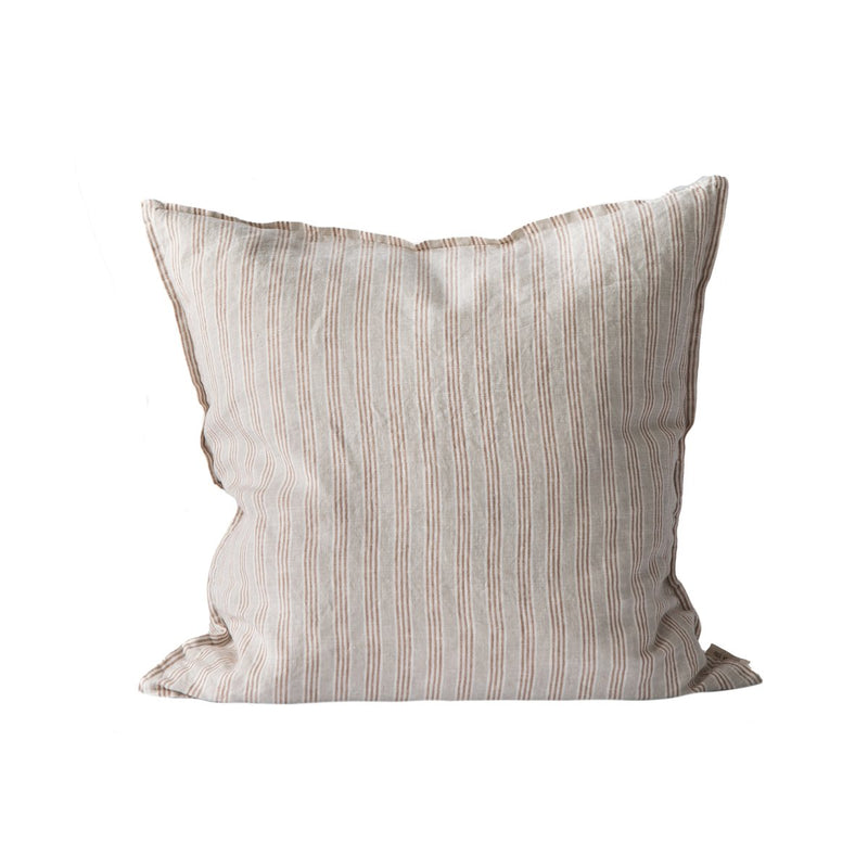 Se Tell Me More Washed linen pudebetræk 50x50 cm Hazelnut stripe ✔ Kæmpe udvalg i Tell Me More ✔ Hurtig levering: 1 - 2 Hverdage samt billig fragt - Varenummer: KTT-588036-01 og barcode / Ean: &