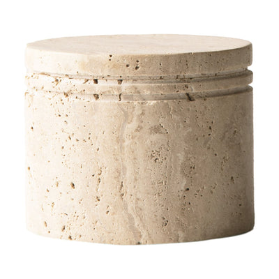 Se Tell Me More Travertine krukke med låg Ø13 cm ✔ Kæmpe udvalg i Tell Me More ✔ Hurtig levering: 1 - 2 Hverdage samt billig fragt - Varenummer: KTT-588111-01 og barcode / Ean: '7340194800240 på lager - Udsalg på Indretning - Småopbevaring - Opbevaringsæsker & -kasser Spar op til 55% - Over 1334 design brands på udsalg