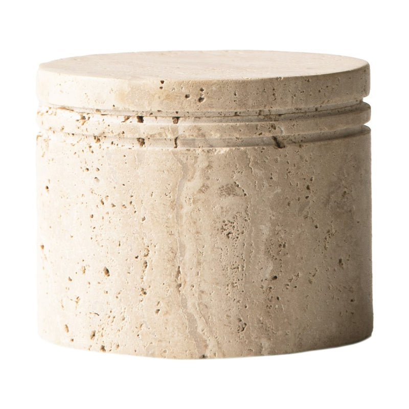 Se Tell Me More Travertine krukke med låg Ø13 cm ✔ Kæmpe udvalg i Tell Me More ✔ Hurtig levering: 1 - 2 Hverdage samt billig fragt - Varenummer: KTT-588111-01 og barcode / Ean: &