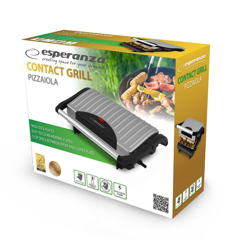 Elektrisk bordgrill Esperanza EKG005 750 W