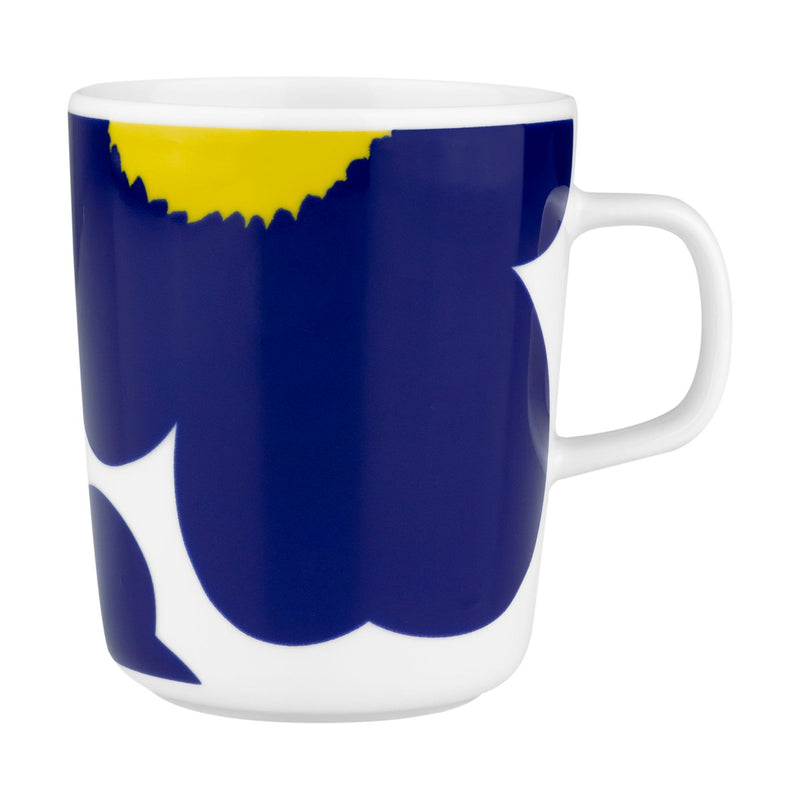 Se Marimekko Iso Unikko krus 25 cl White-d. blue-yellow ✔ Kæmpe udvalg i Marimekko ✔ Hurtig levering: 1 - 2 Hverdage samt billig fragt - Varenummer: KTT-590911-01 og barcode / Ean: &