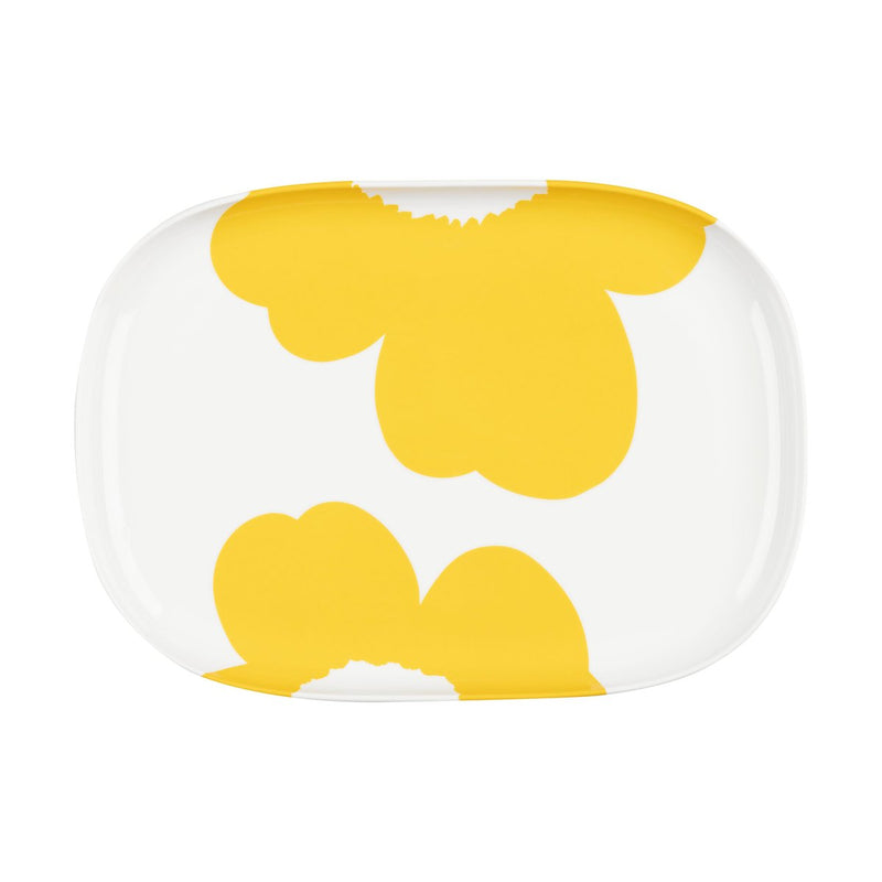 Se Marimekko Iso Unikko serveringsfad 25x36 cm White-spring yellow ✔ Kæmpe udvalg i Marimekko ✔ Hurtig levering: 1 - 2 Hverdage samt billig fragt - Varenummer: KTT-590931-01 og barcode / Ean: &