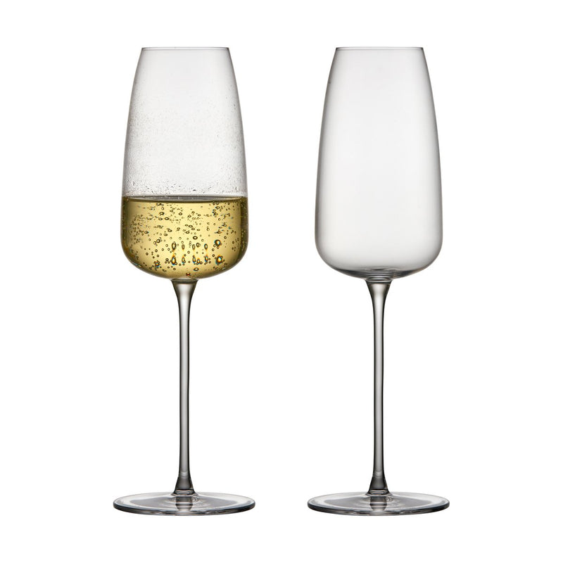 Se Lyngby Glas Veneto champagneglas 36 cl 2-pak Clear ✔ Kæmpe udvalg i Lyngby Glas ✔ Hurtig levering: 1 - 2 Hverdage samt billig fragt - Varenummer: KTT-592182-01 og barcode / Ean: &