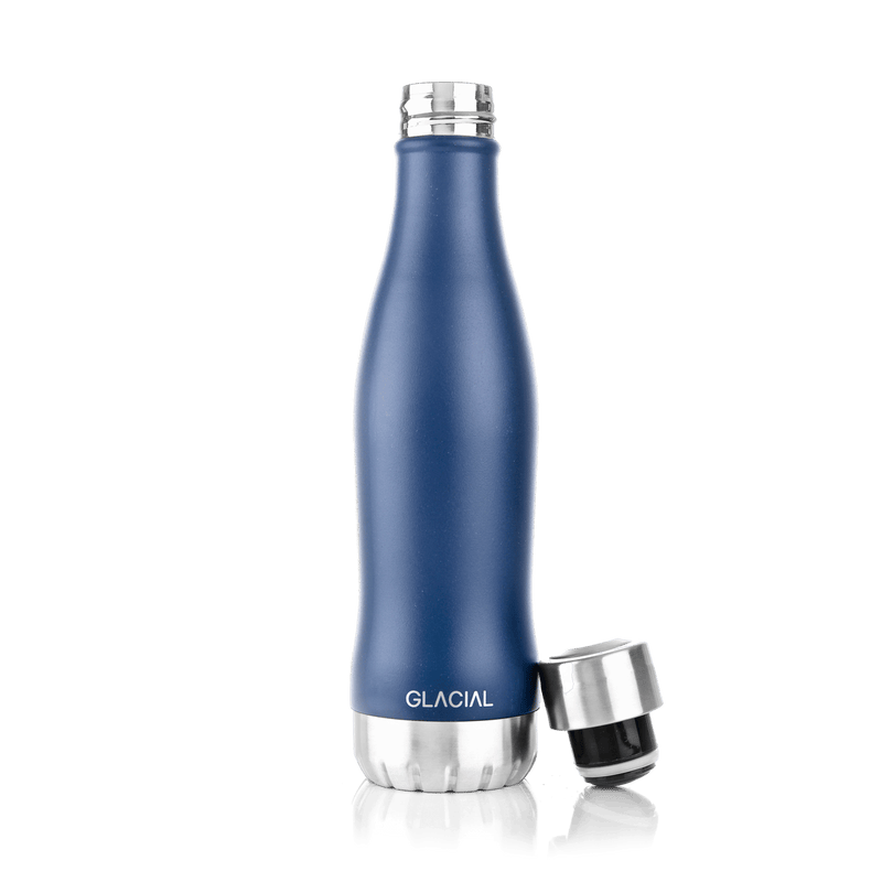 Se Glacial Glacial vandflaske 400 ml Matte navy ✔ Kæmpe udvalg i Glacial ✔ Hurtig levering: 1 - 2 Hverdage samt billig fragt - Varenummer: KTT-593511-01 og barcode / Ean: &