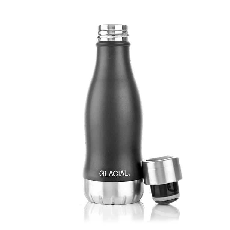 Se Glacial Glacial vandflaske 280 ml Matte black ✔ Kæmpe udvalg i Glacial ✔ Hurtig levering: 1 - 2 Hverdage samt billig fragt - Varenummer: KTT-593518-01 og barcode / Ean: &