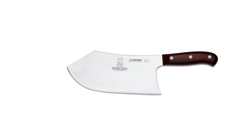 Se Giesser PremiumCut Chefs No 1 slagterkniv Rocking chefs ✔ Kæmpe udvalg i Giesser ✔ Hurtig levering: 1 - 2 Hverdage samt billig fragt - Varenummer: KTT-602246-01 og barcode / Ean: &