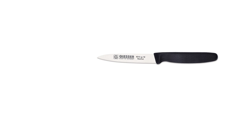 Se Giesser Giesser skrællekniv 10 cm Sort ✔ Kæmpe udvalg i Giesser ✔ Hurtig levering: 1 - 2 Hverdage samt billig fragt - Varenummer: KTT-602276-01 og barcode / Ean: &
