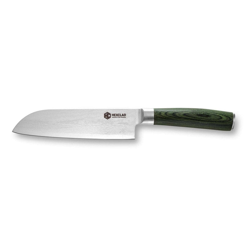 Se Hexclad Hexclad Santoku 67-lags Damaskus 18 cm Grøn ✔ Kæmpe udvalg i Hexclad ✔ Hurtig levering: 1 - 2 Hverdage samt billig fragt - Varenummer: KTT-602750-01 og barcode / Ean: &