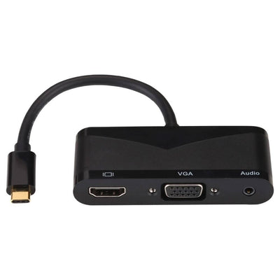 Se USB-C til HDMI + VGA + 3.5mm audio - Hub/adapter - 4K ultra HD ❤ Kæmpe udvalg i Capida ❤ Hurtig levering: 1 - 2 Hverdage samt billig fragt - Varenummer: CPD-V33610200057A og barcode / Ean: på lager - Udsalg på Mobil tilbehør Spar op til 61% - Over 1354 kendte brands på udsalg