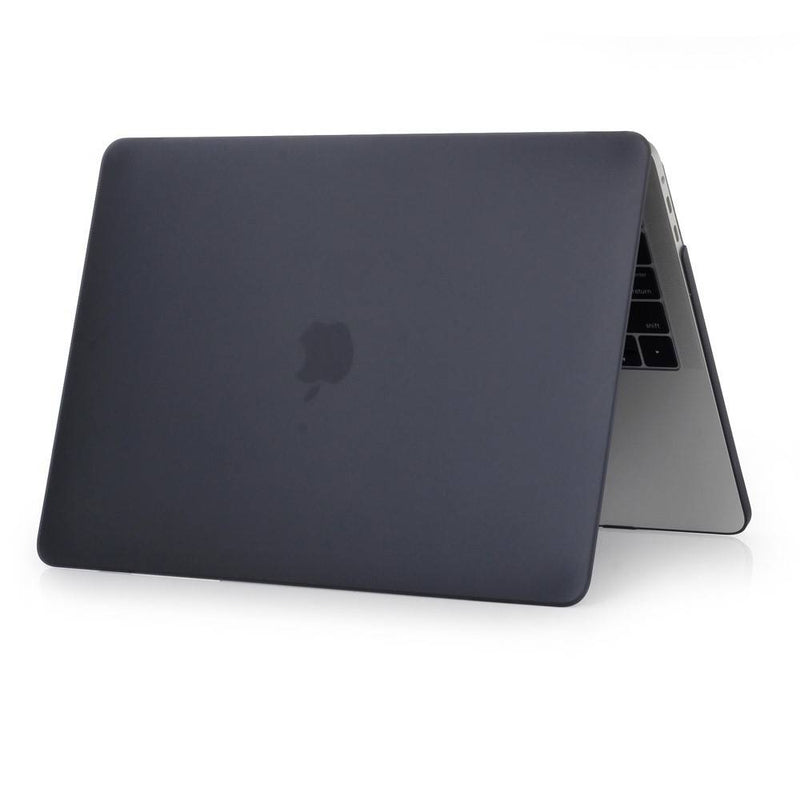 MacBook Air 13 (2020/2019/2018) - Hard cover front + bagside - Sort