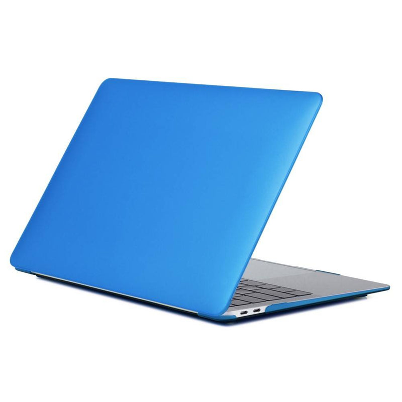 MacBook Air 13 (2020/2019/2018) - Hard cover front + bagside - Mørkeblå