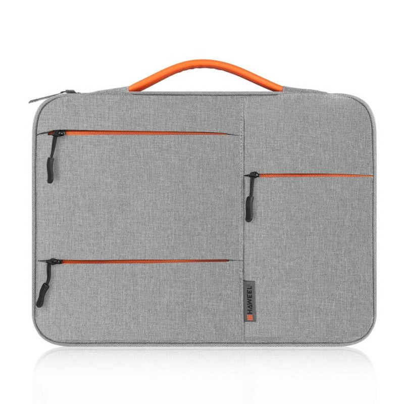 HAWEEL 4-lags laptop taske 14 (35,5x26 cm) - Grå