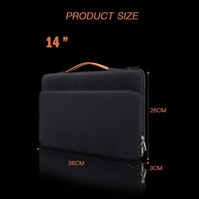 MA069 - Premium sleeve til MacBook/laptop 13.3-14 op til str. 37x26 cm - Lysegrå