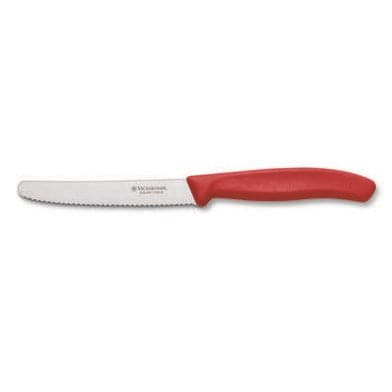 Se Victorinox Victorinox tomatkniv bølgetandet 11 cm Rød ✔ Kæmpe udvalg i Victorinox ✔ Hurtig levering: 1 - 2 Hverdage samt billig fragt - Varenummer: KTT-611302-01 og barcode / Ean: &