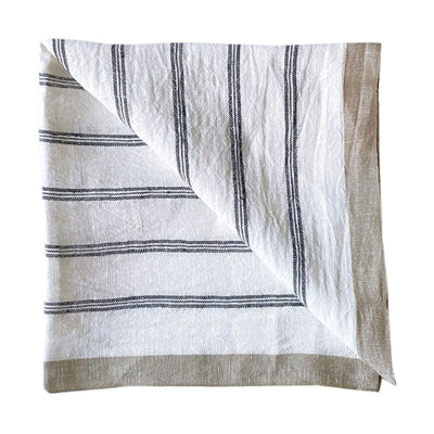 Se Tell Me More Maya linned serviet 50x50 cm Navy Stripe ✔ Kæmpe udvalg i Tell Me More ✔ Hurtig levering: 1 - 2 Hverdage samt billig fragt - Varenummer: KTT-612344-01 og barcode / Ean: '7340194806761 på lager - Udsalg på Servering - Serveringstilbehør - Stofservietter Spar op til 62% - Over 1354 design mærker på udsalg