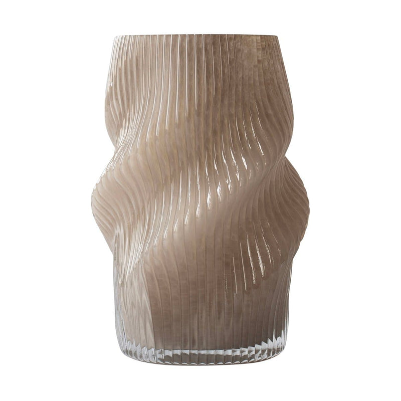 Se Tell Me More Fano vase 35 cm Taupe ✔ Kæmpe udvalg i Tell Me More ✔ Hurtig levering: 1 - 2 Hverdage samt billig fragt - Varenummer: KTT-612357-01 og barcode / Ean: &