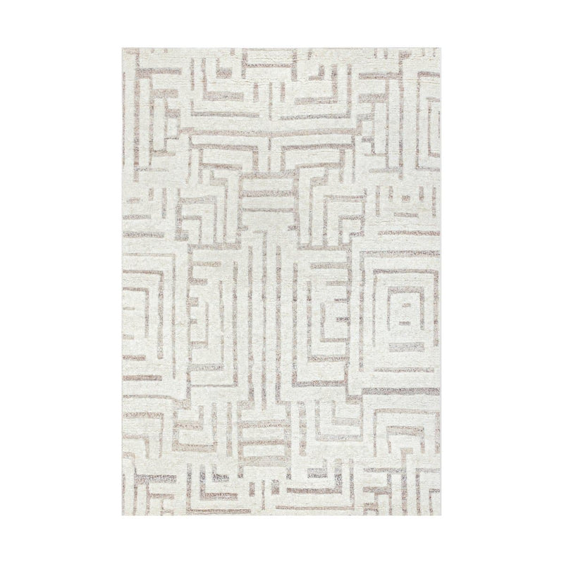 Se Tell Me More Viby uldtæppe Ivory-brown, 170x240 cm ✔ Kæmpe udvalg i Tell Me More ✔ Hurtig levering: 1 - 2 Hverdage samt billig fragt - Varenummer: KTT-612386-01 og barcode / Ean: &