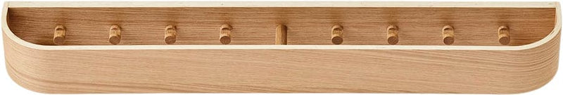 Se Audo Copenhagen Epoch Rack, 79, Nat. Oak Str H: 8 cm, W: 79 cm, D: 11 cm - Knagerækker ❤ Stort online udvalg i Audo Copenhagen ❤ Meget billig fragt og hurtig levering: 1 - 2 hverdage - Varenummer: MGS-S11586835 og barcode / Ean: 5709262078936 på lager - Udsalg på Bolig - Interiør - Knager & knagerækker - Knagerækker Spar op til 59% - Over 1124 kendte brands på udsalg