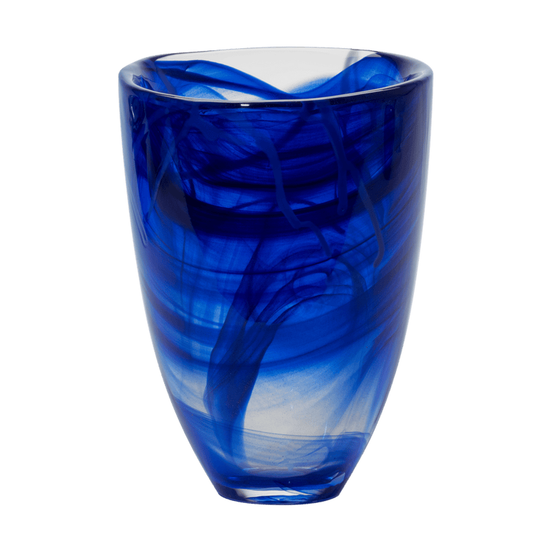 Se Kosta Boda Contrast vase 200 mm Blå-blå ✔ Kæmpe udvalg i Kosta Boda ✔ Hurtig levering: 1 - 2 Hverdage samt billig fragt - Varenummer: KTT-624501-01 og barcode / Ean: &
