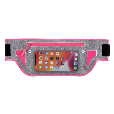 Se Sports/løbe bæltetaske til iPhone/smartphone op til 165x80 mm - Rosa ❤ Kæmpe udvalg i Capida ❤ Hurtig levering: 1 - 2 Hverdage samt billig fragt - Varenummer: CPD-V33633000024D og barcode / Ean: på lager - Udsalg på Mobil tilbehør Spar op til 54% - Over 1354 design mærker på udsalg